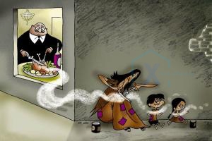 Sếu Cua và bầy cá